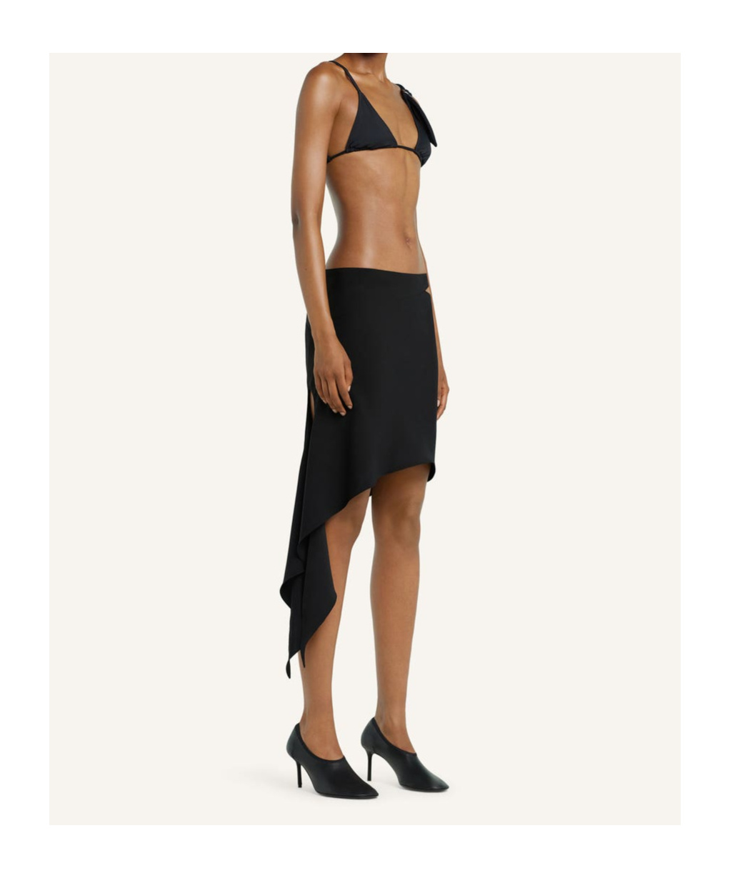 Courrèges Asymmetrical Midi Skirt