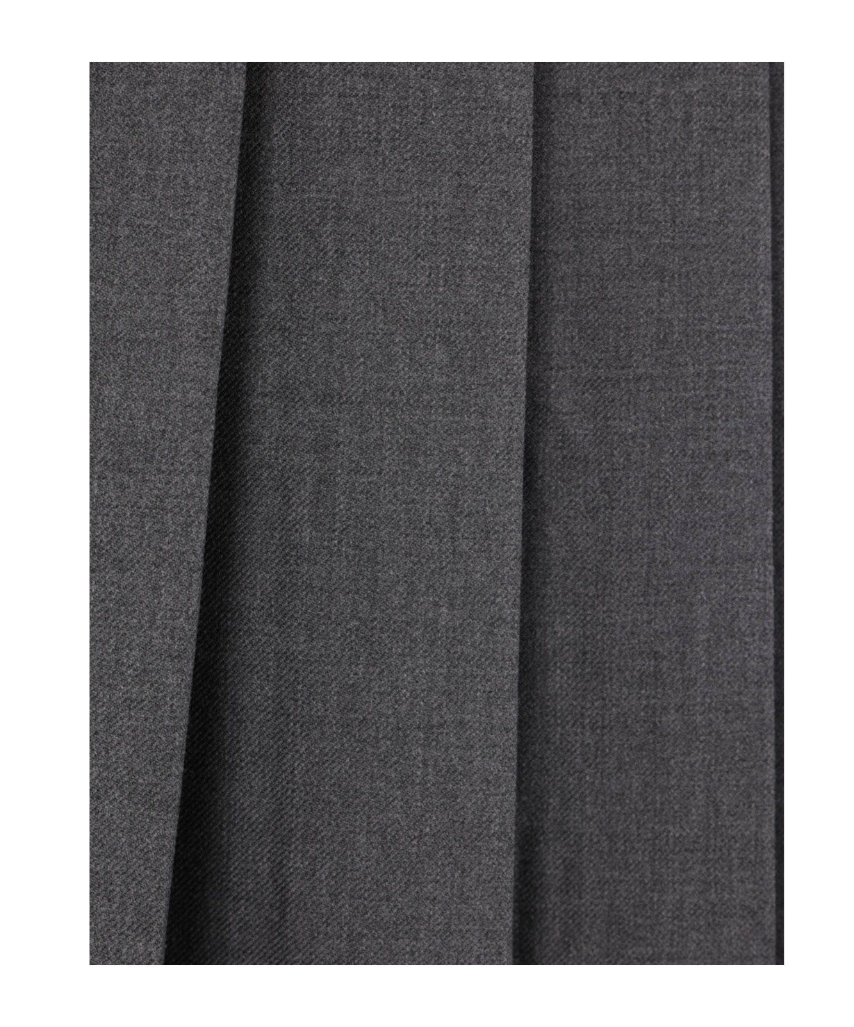 Vaquera Pleated Midi Skirt In Gray