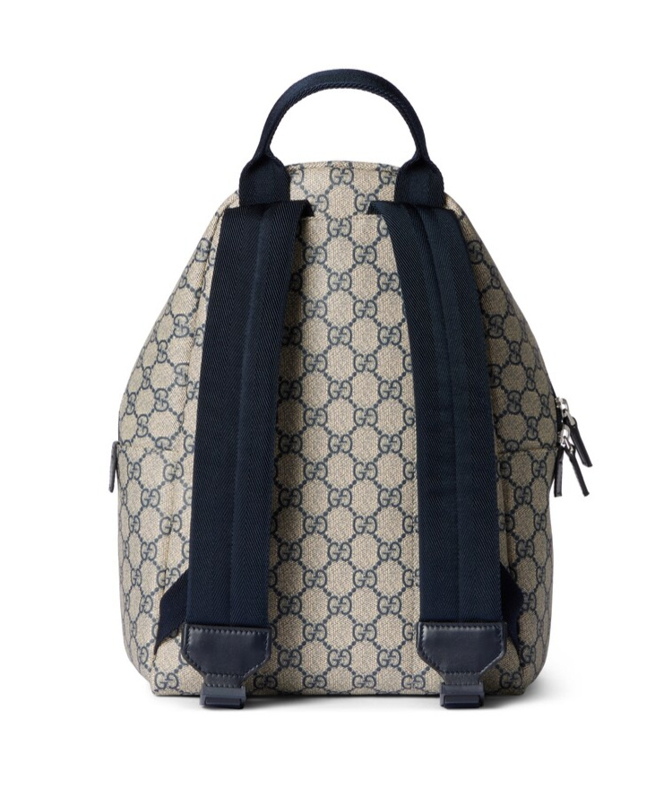 Gucci Gg Backpack In Gray