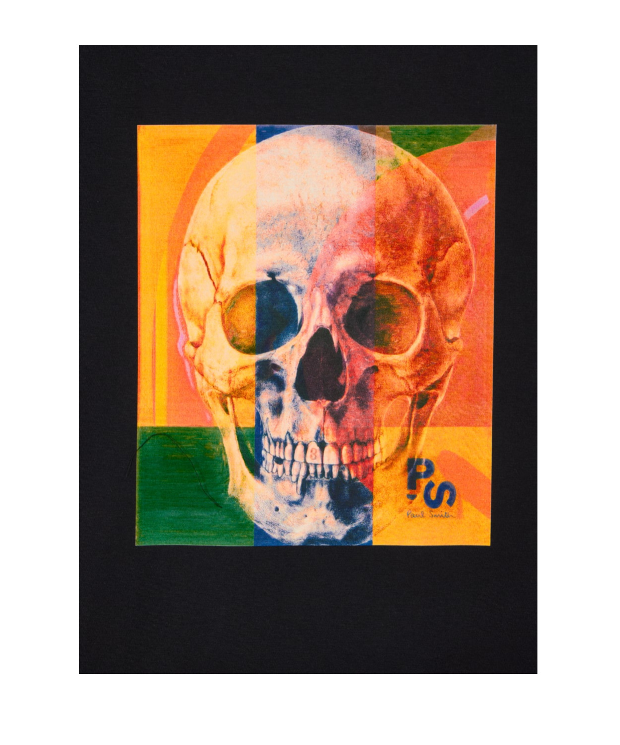 Ps By Paul Smith Ps Paul Smith "skull Square" T-shirt In Black