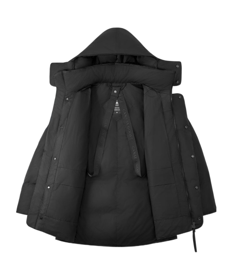 Canada Goose Umba Parker Down Jacket In Black