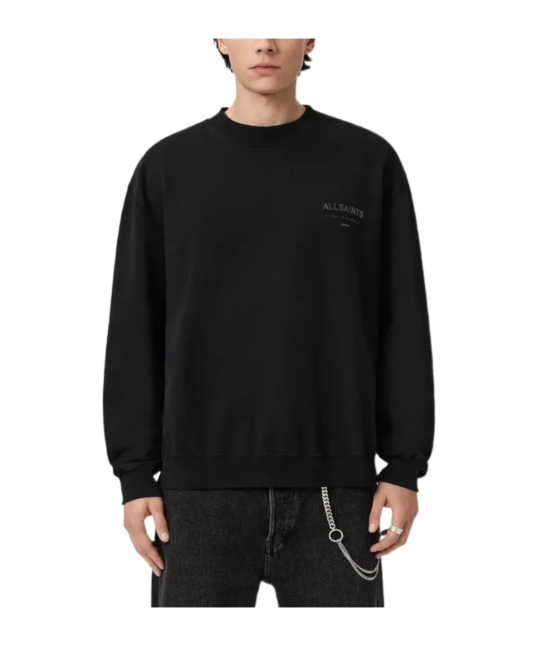 Allsaints Xander Sweatshirt In Black