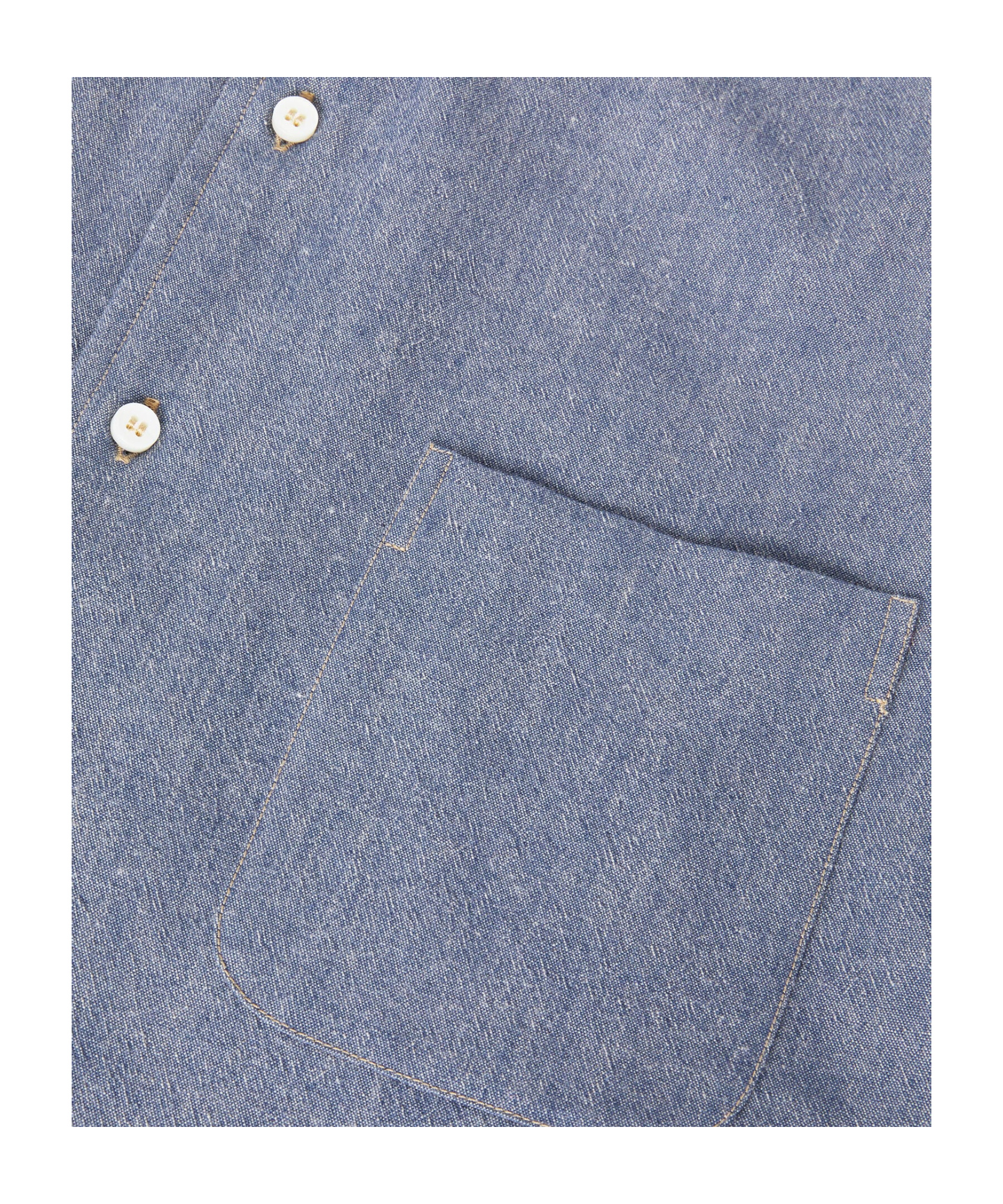 Loro Piana Long-sleeved Shirt In Blue