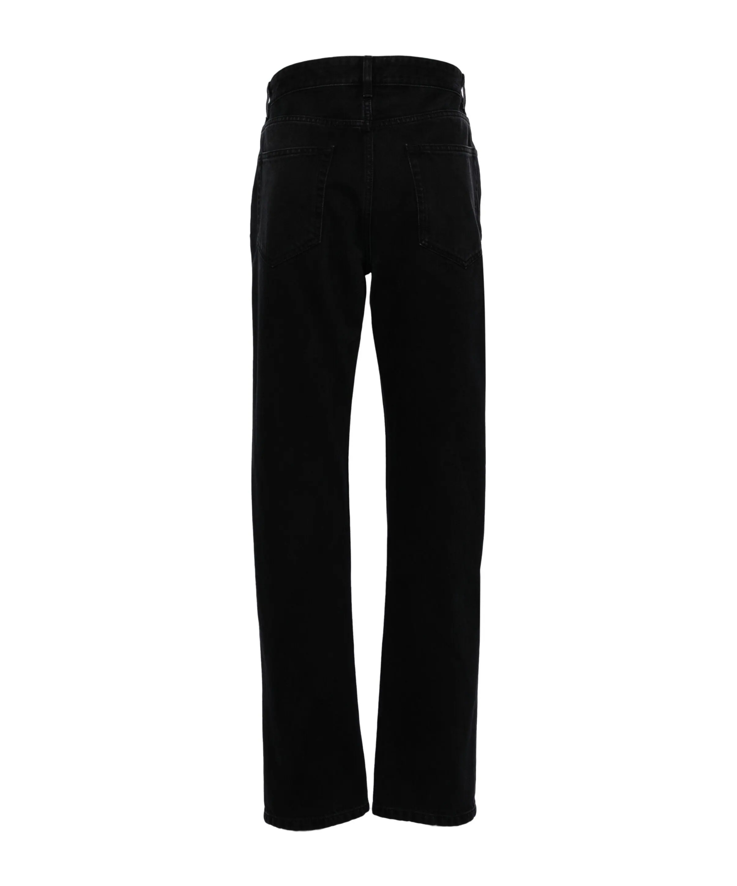 The Row Carlisle Slim-fit Jeans In Black