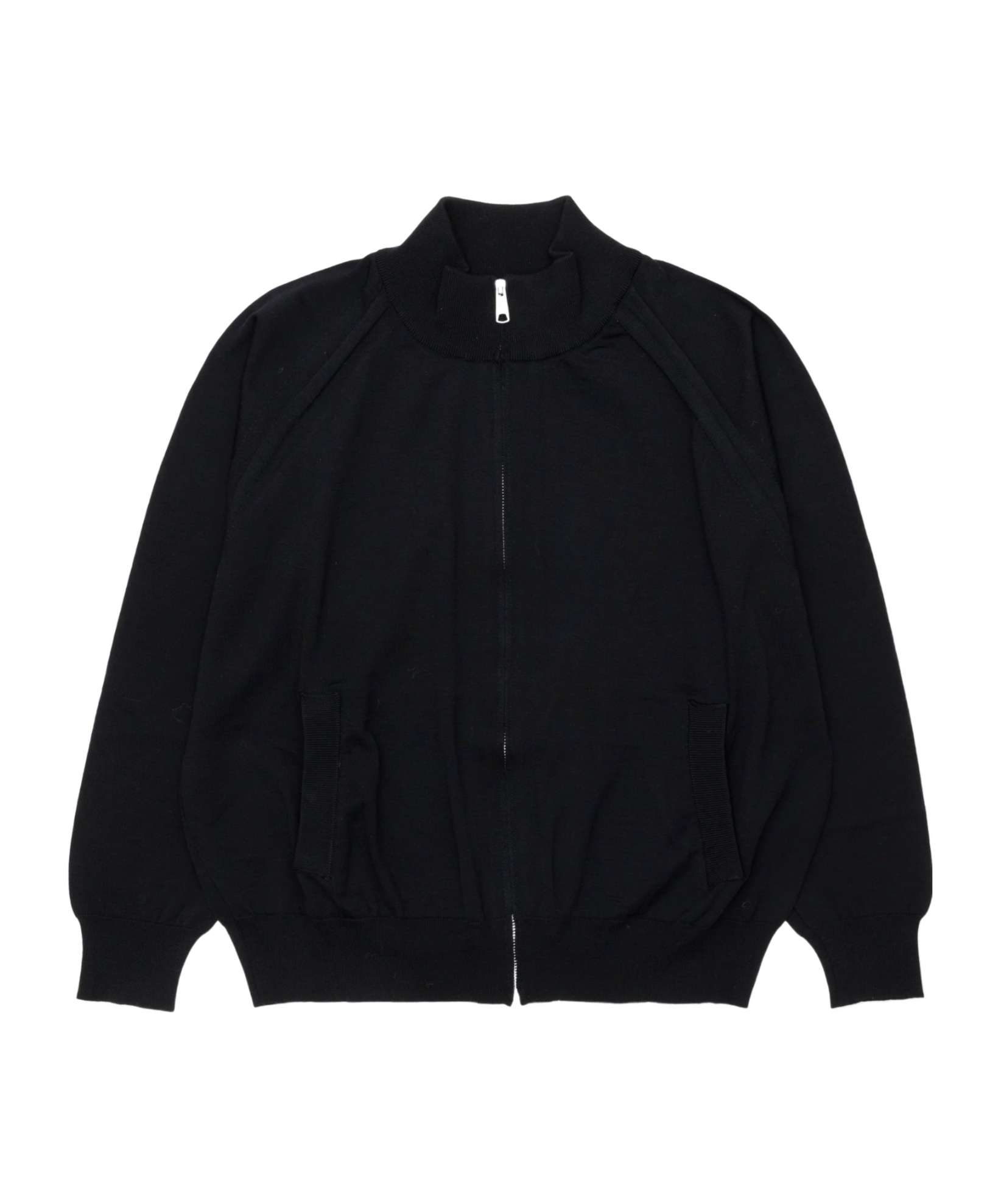 Comme Des Garçons Long-sleeved Sweater In Black