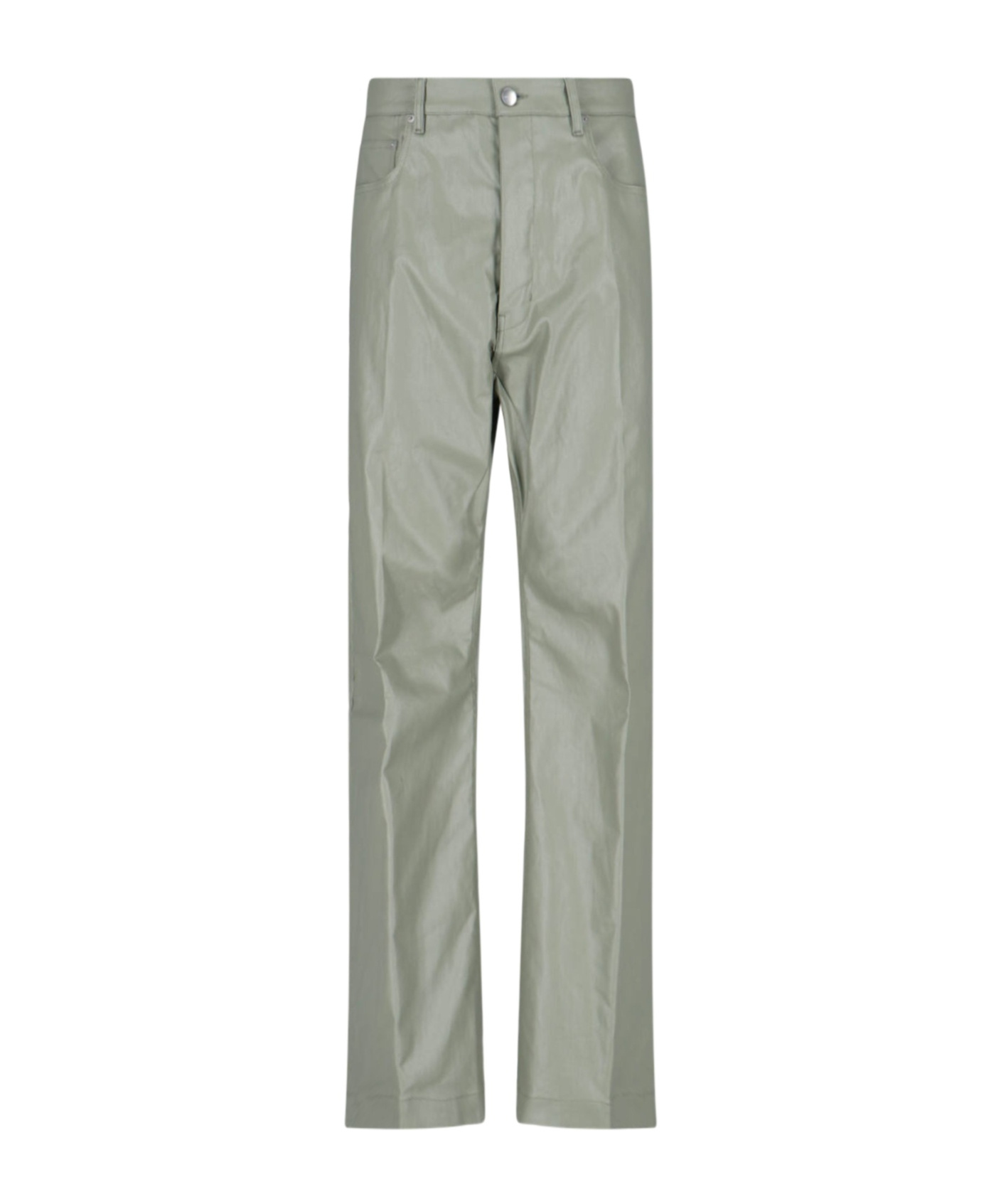 Rick Owens Belt-loop Casual Pants In Gray