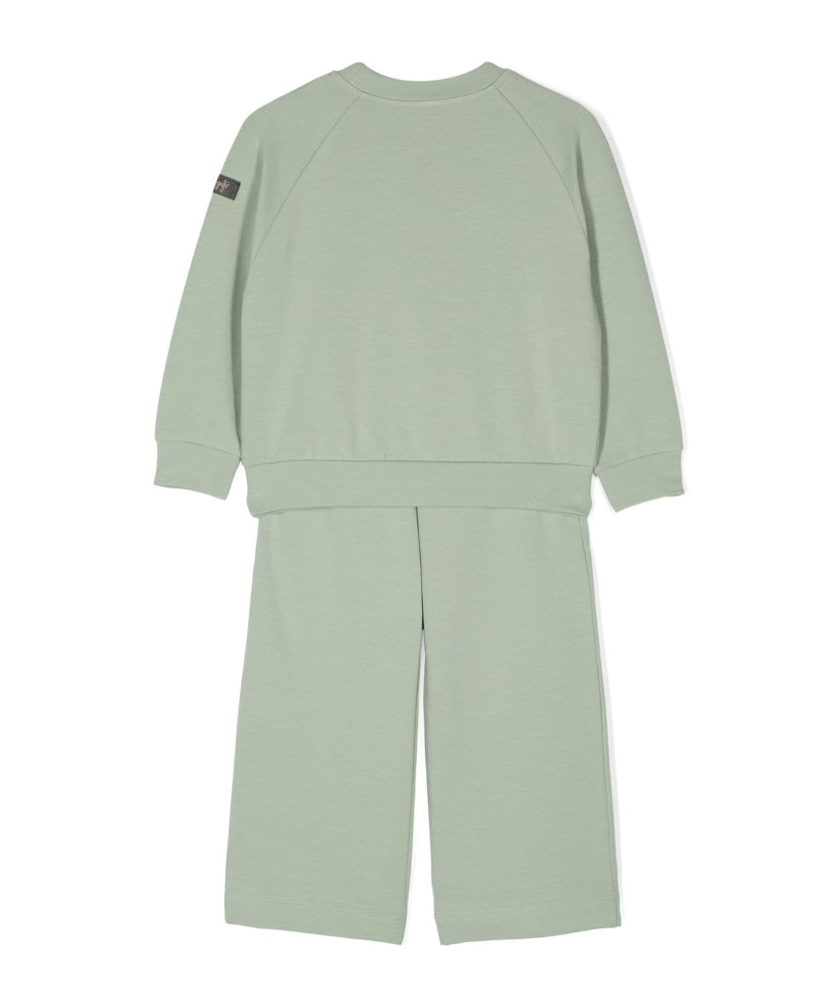 Il Gufo Wide-leg Tracksuit In Gray