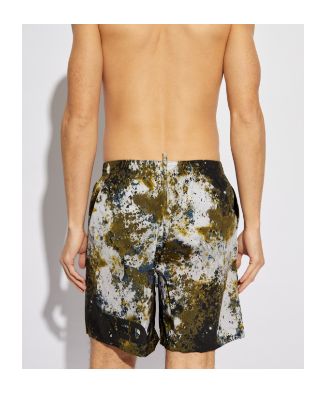 DSQUARED2 DRAWLINE SWIMMING TRUNKS