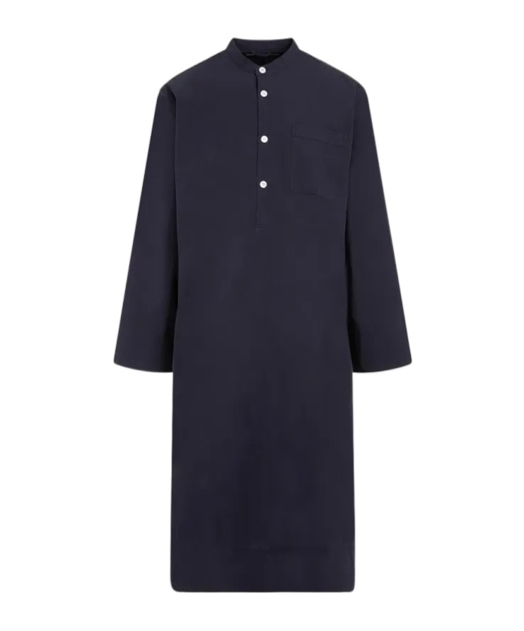 Tekla Xbirkenstock Collaboration Robe In Blue