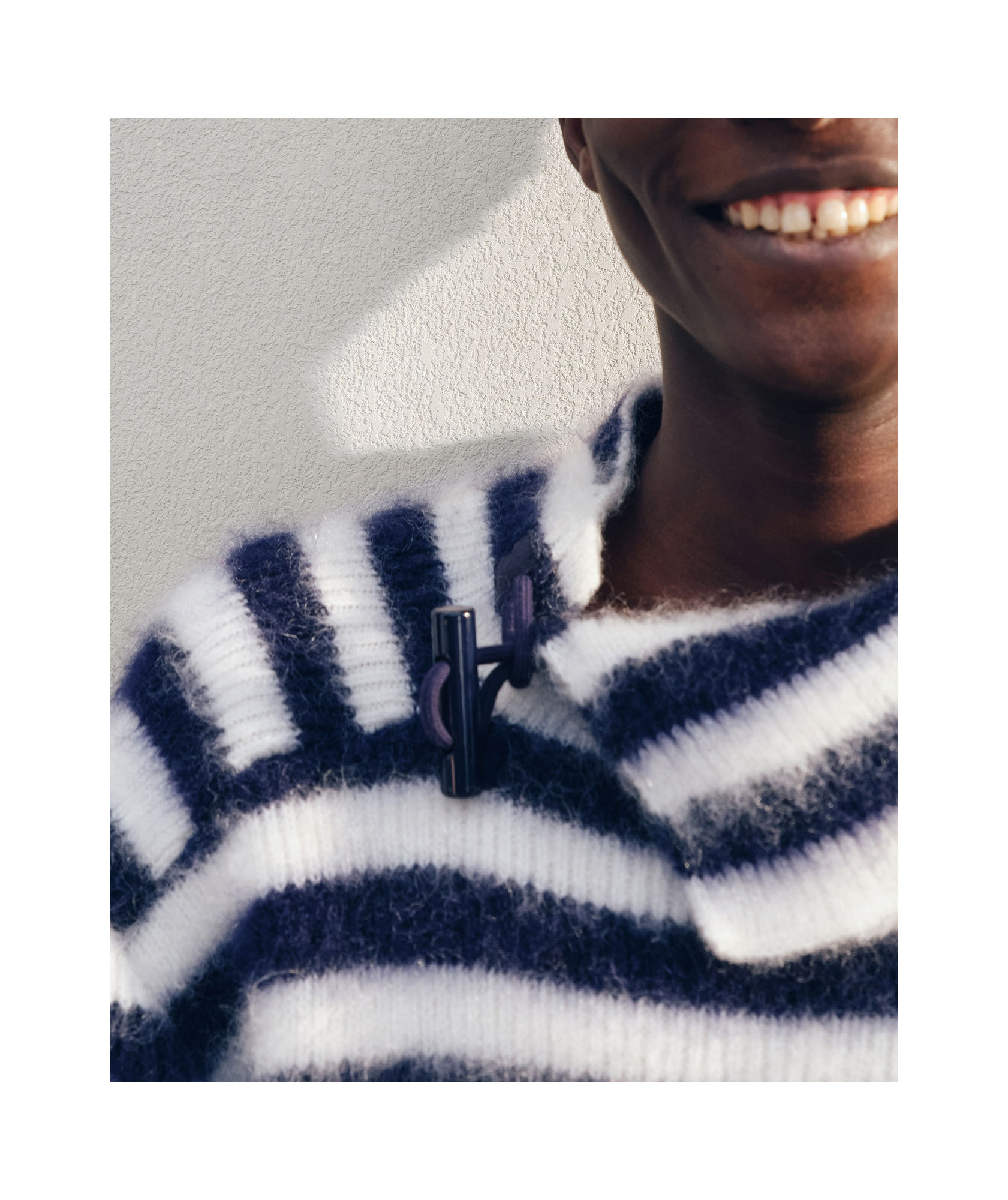 Jacquemus 'marina's Mohair Sweater In Blue