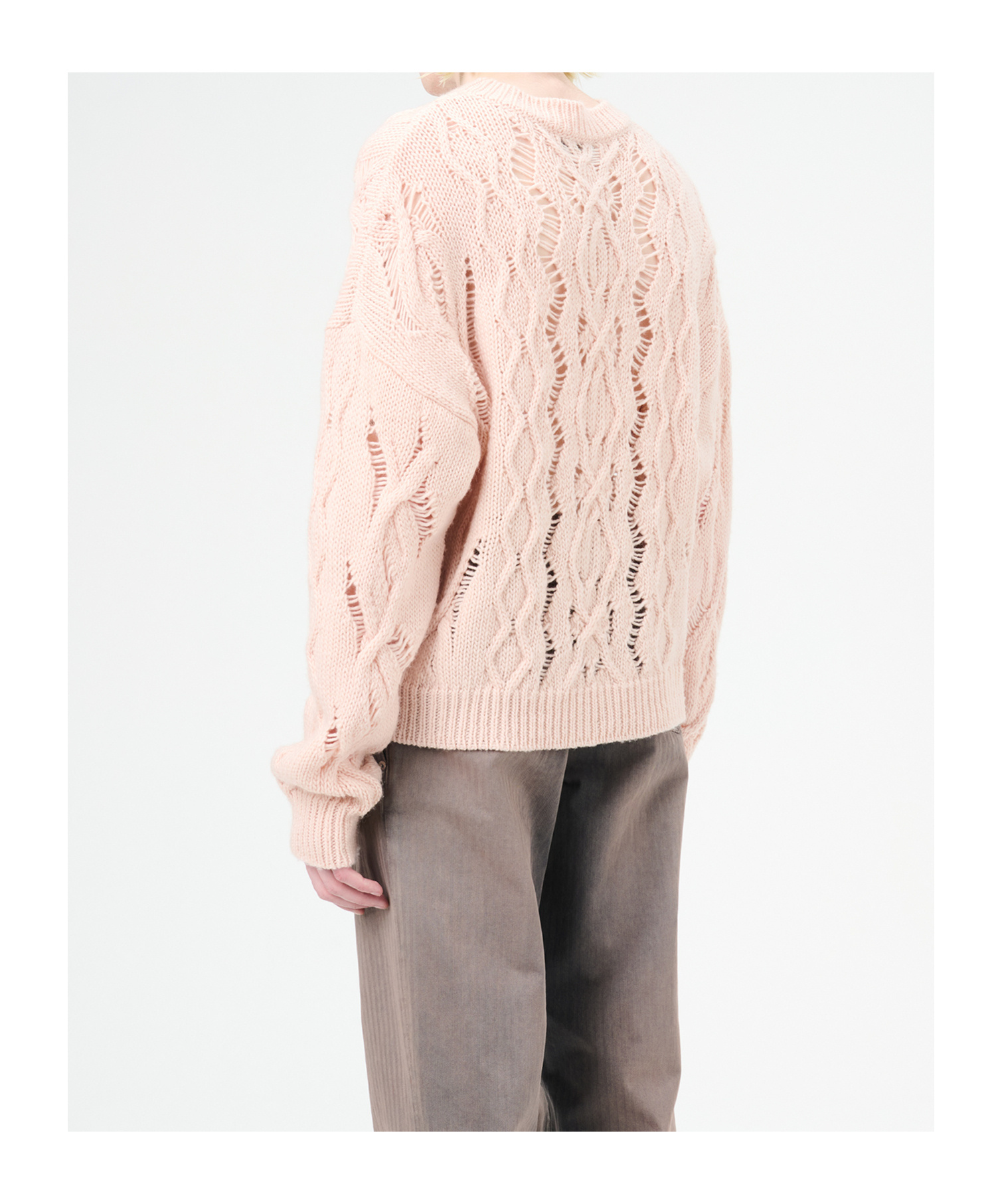 Our Legacy Twisted Sweater In Nude