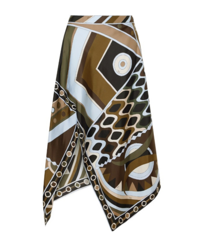 PUCCI PRINTED SILK DRESS