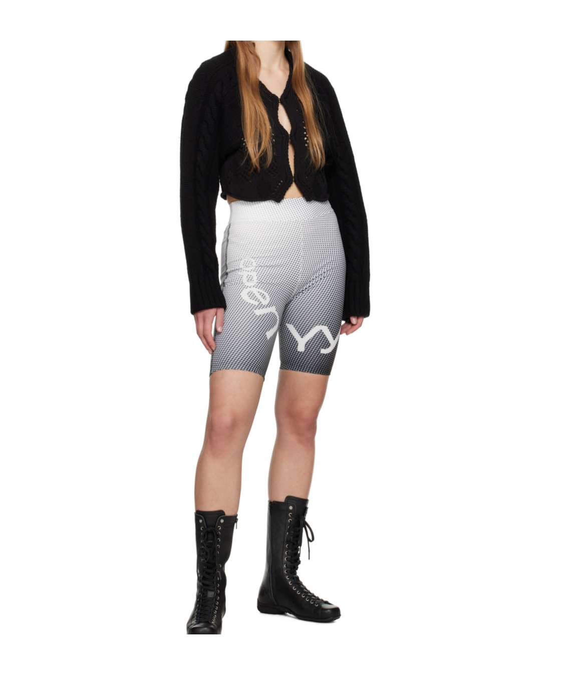 Open Yy Argyle Vest In Black