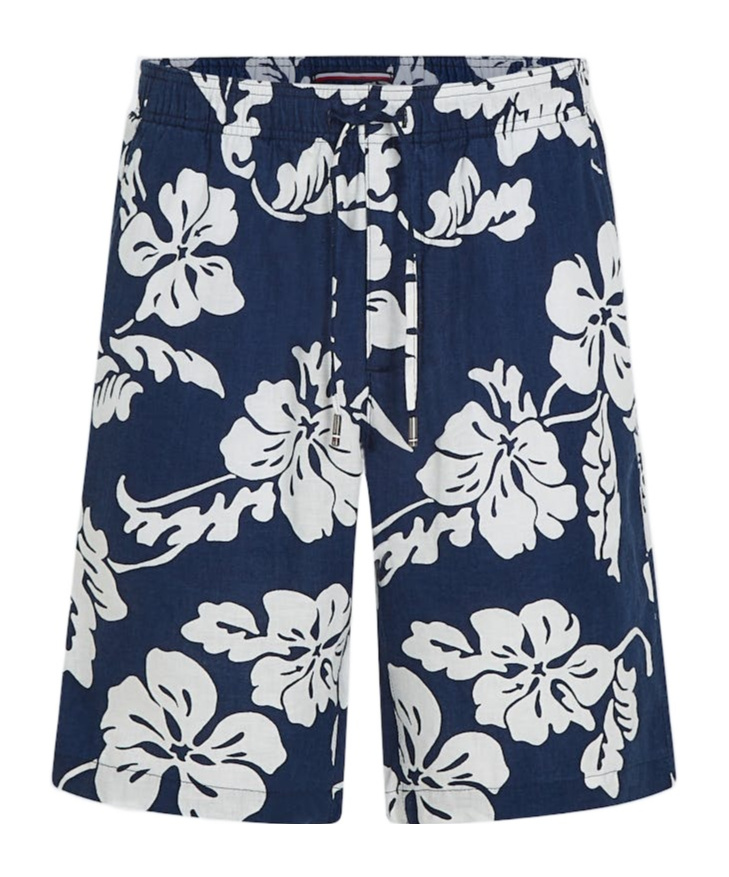 TOMMY HILFIGER PRINTED SHORTS