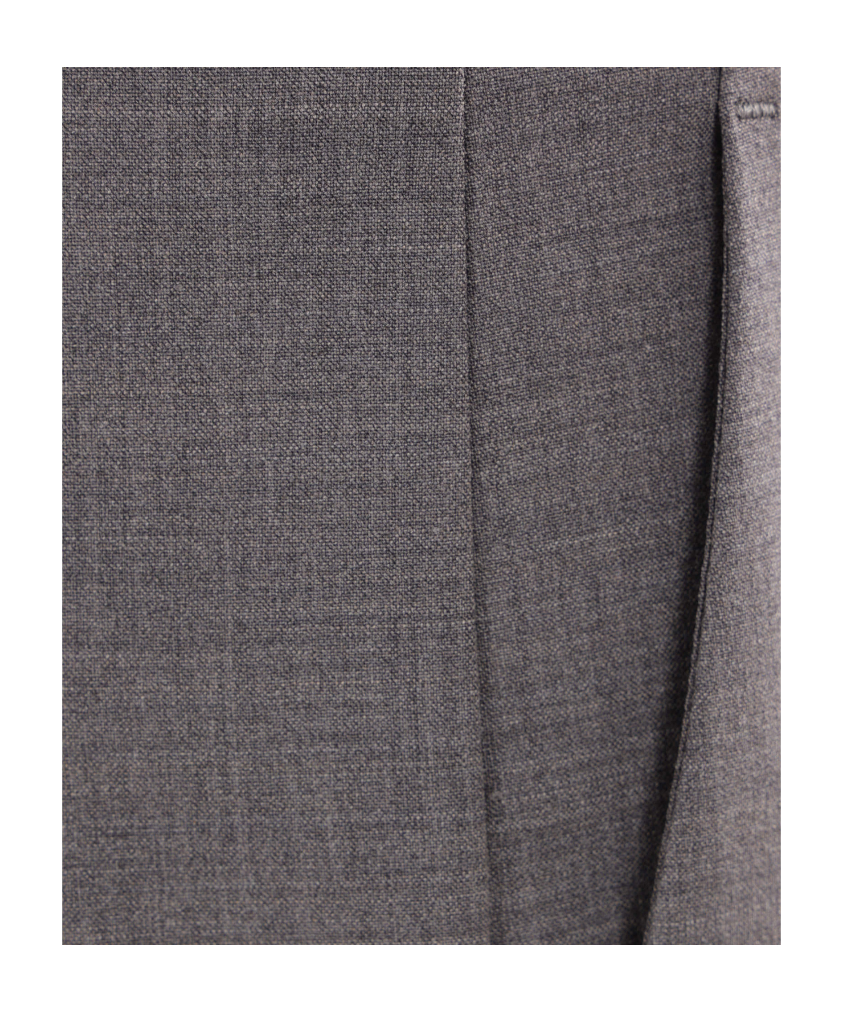 Brunello Cucinelli Mélange-effect Tailored Trousers In Gray