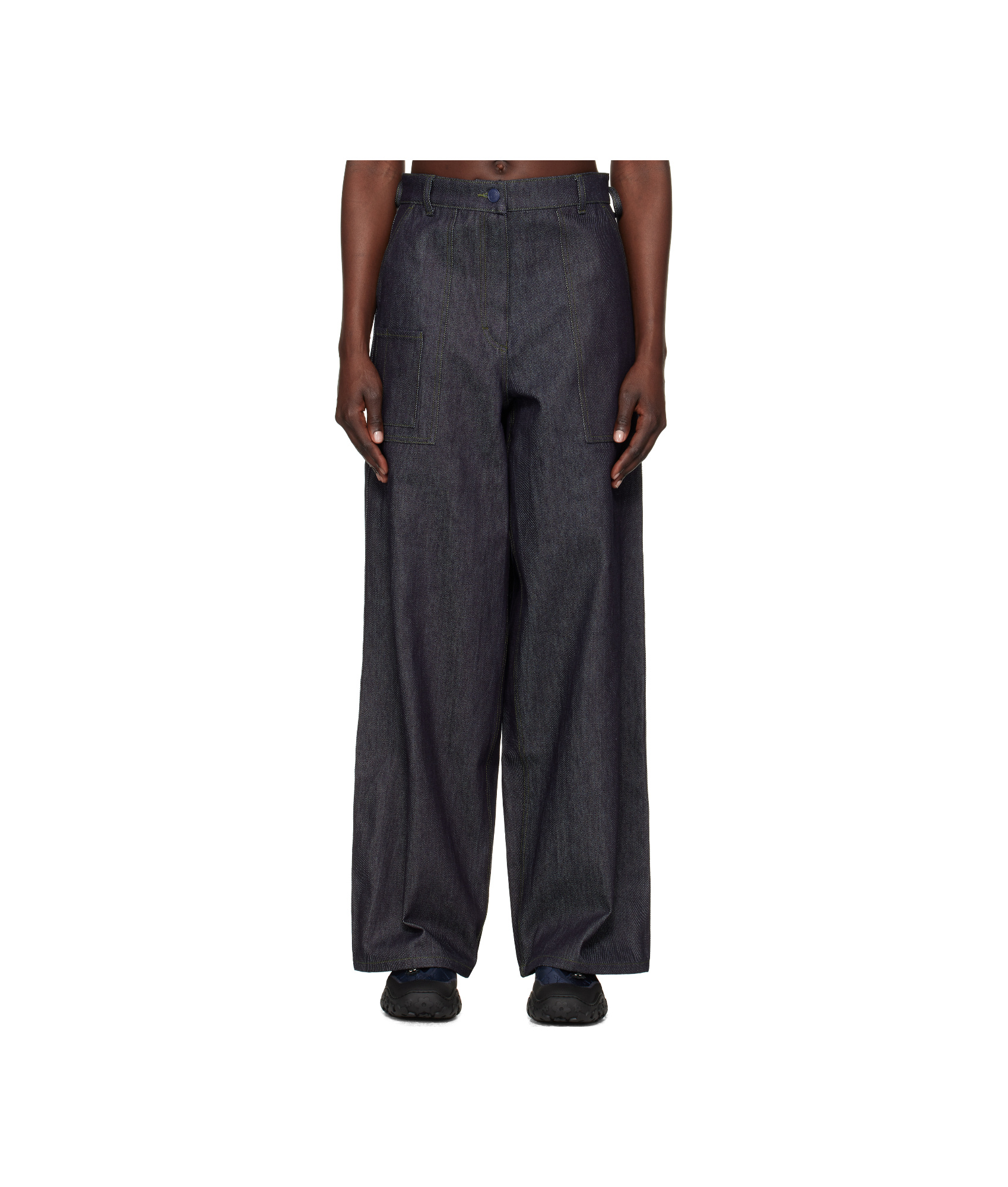 Cecilie Bahnsen Blue Anita Jeans