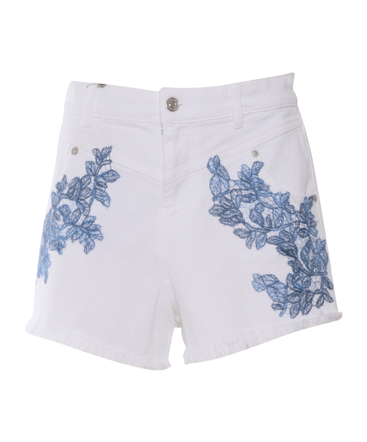 ERMANNO SCERVINO BELT LOOP SHORTS