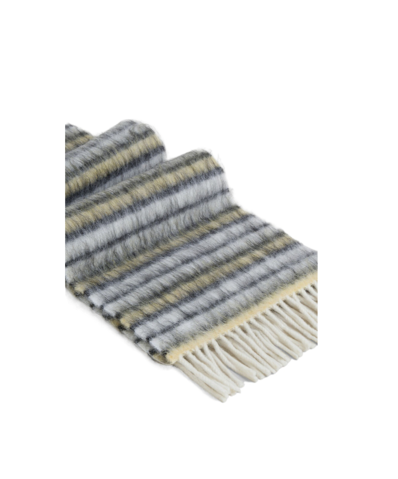 Marni Striped Scarves In Gray