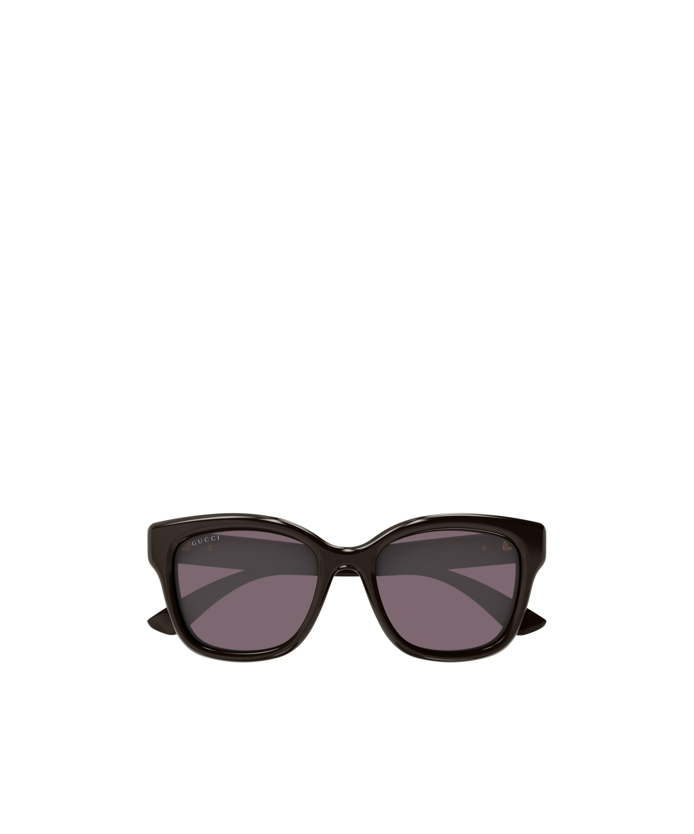 Gucci Geometric Frame Sunglasses In Black