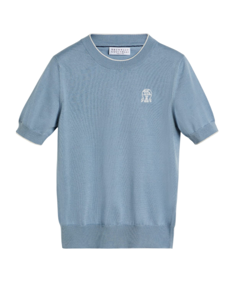 Brunello Cucinelli Knitted T-shirt