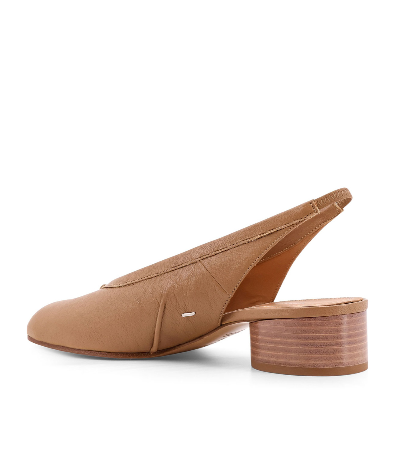 Maison Margiela Tabi Pumps In Brown