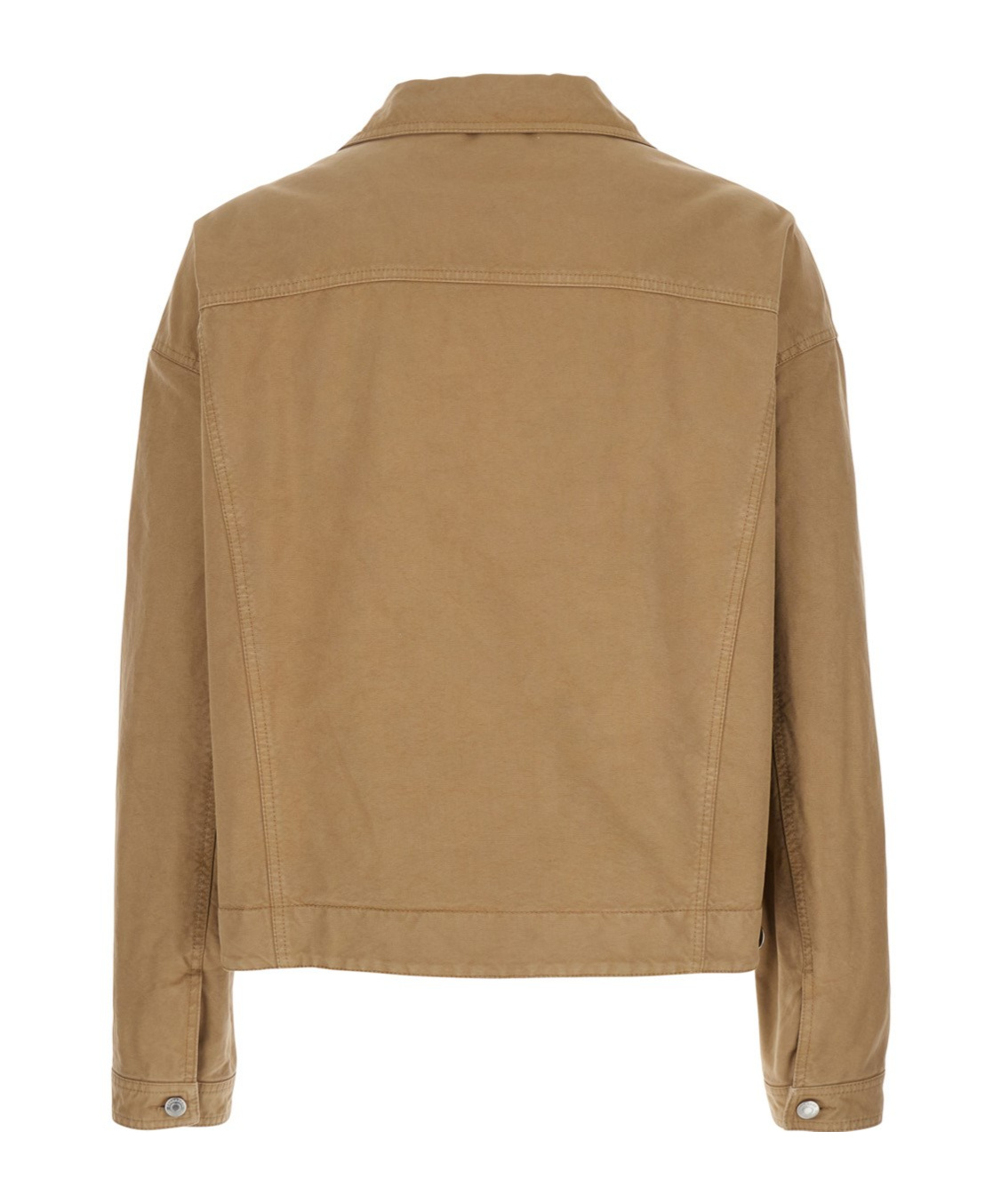 Dsquared2 'icon New Generation' Beige Jacket With Icon Logo On The Front In Brown