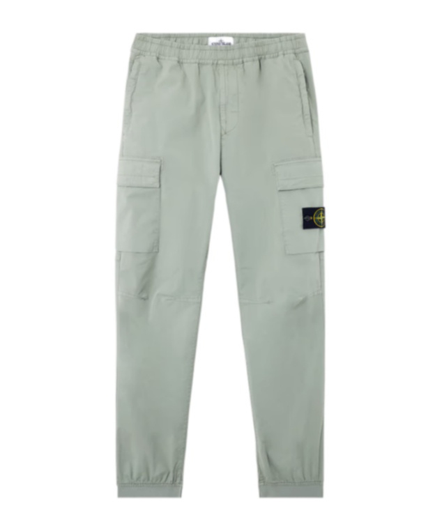 Stone Island 3100313 Supima Cotton Twill Stretch-tc In Green