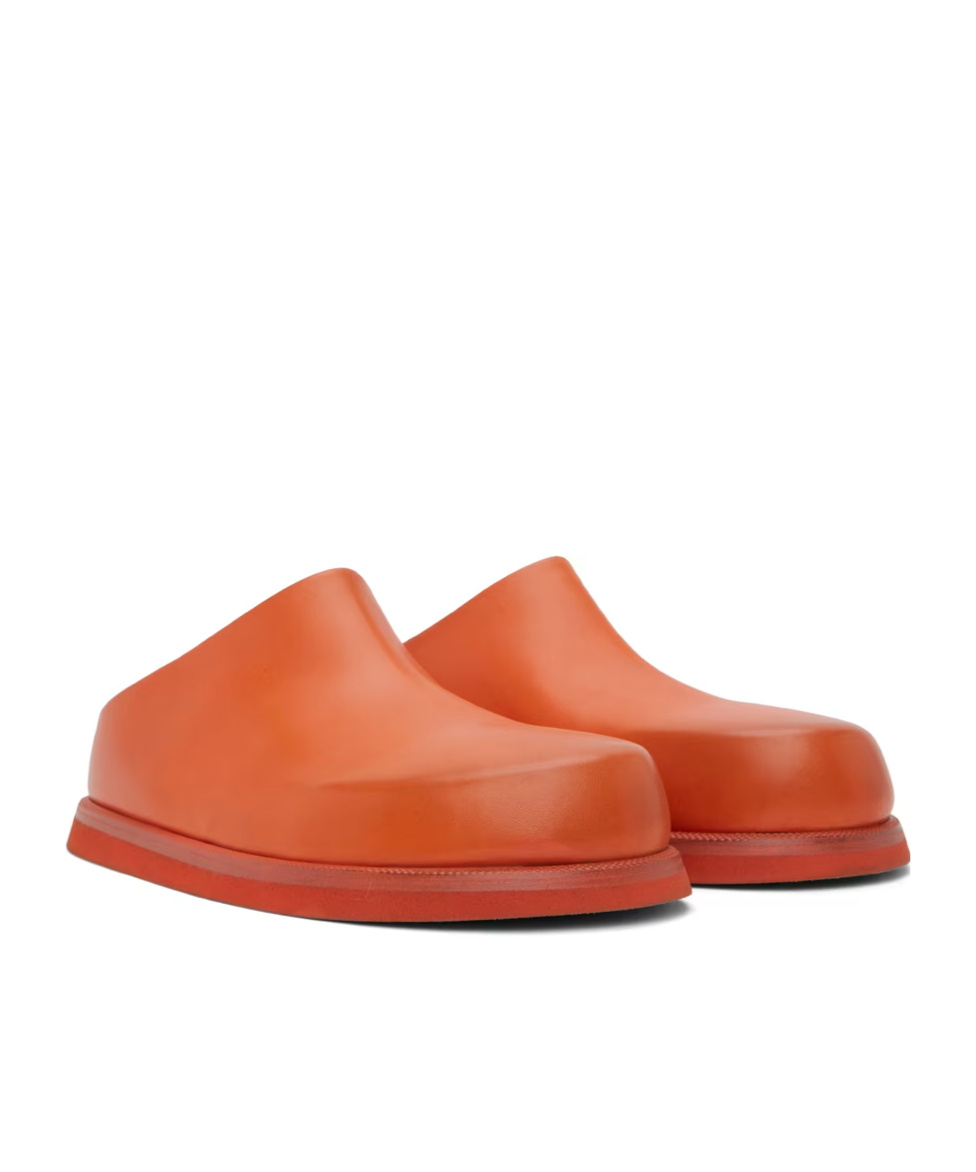 Marsèll Open-heeled Muller Shoes In Red