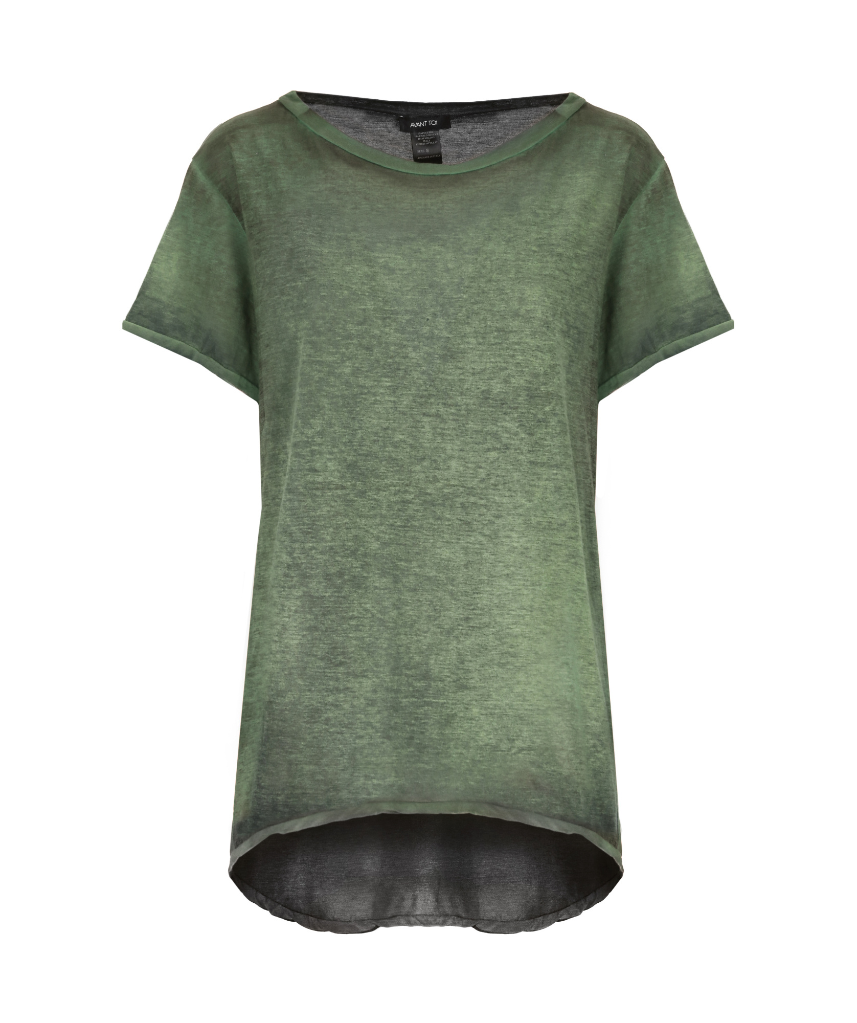 Shop Avant Toi Crew Neck T-shirt