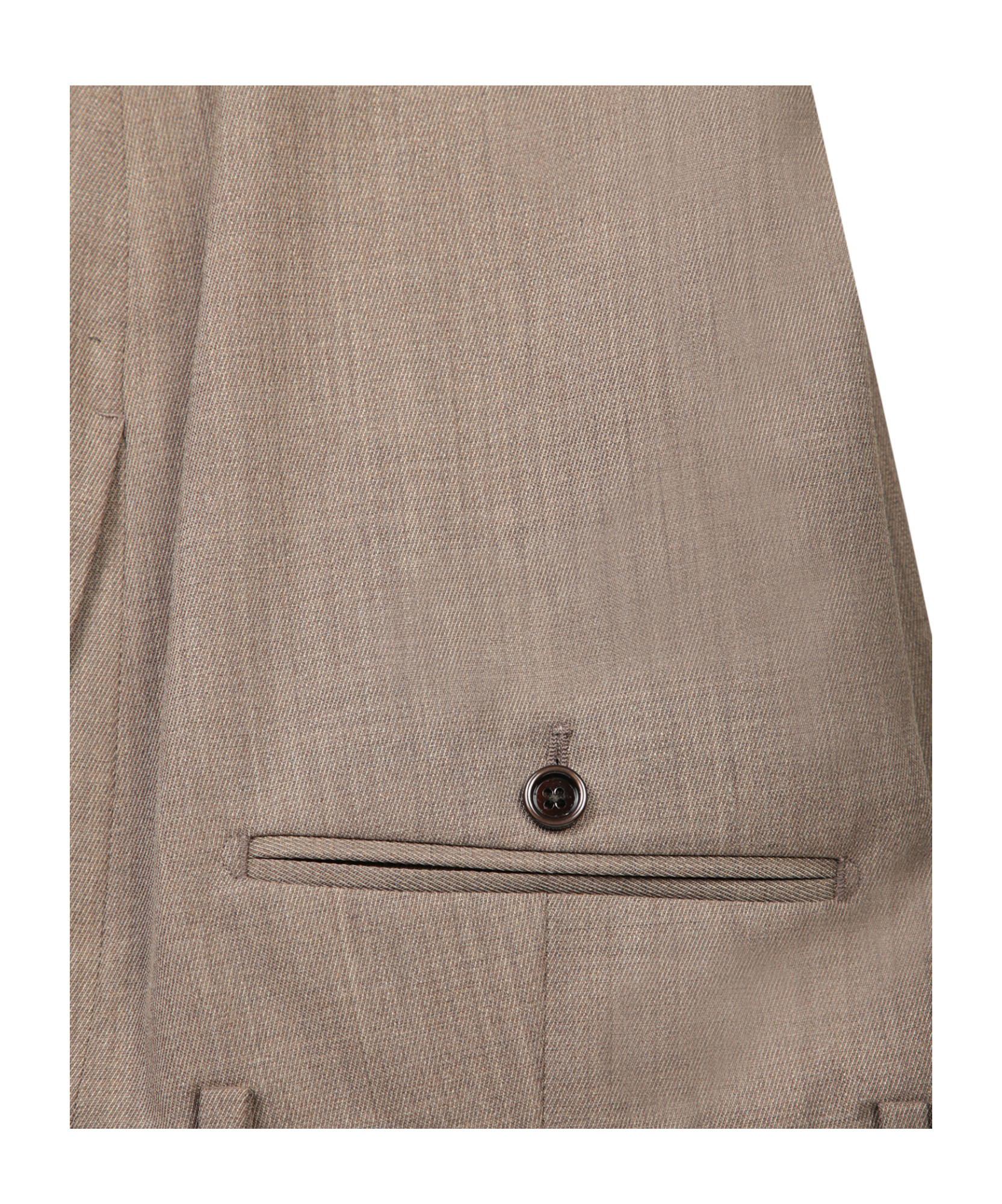 Lardini Beige Stretch Wool Suit In Beige