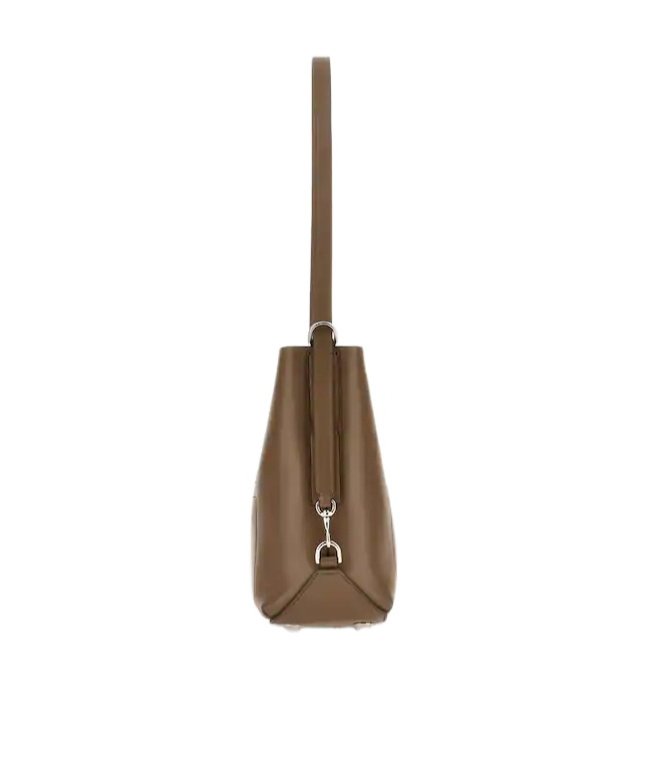 Hogan Shopper Shoulder Bag Top Handle In Sand