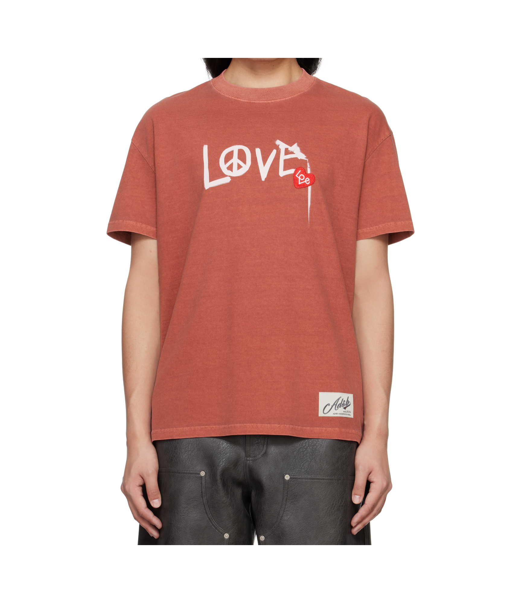 Andersson Bell Love T-shirt In Red