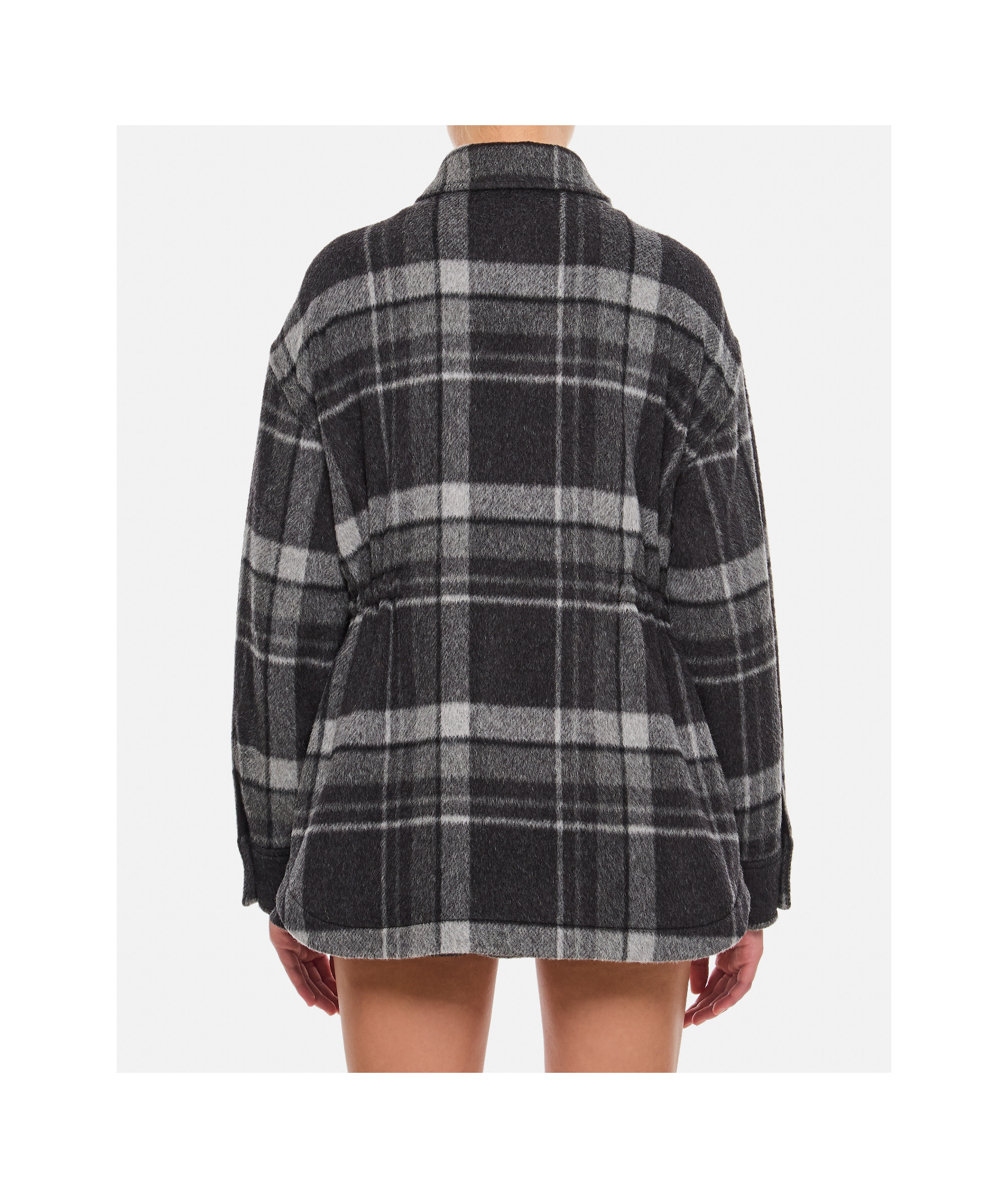 Durazzi Milano Checked Casual Jacket In Brown