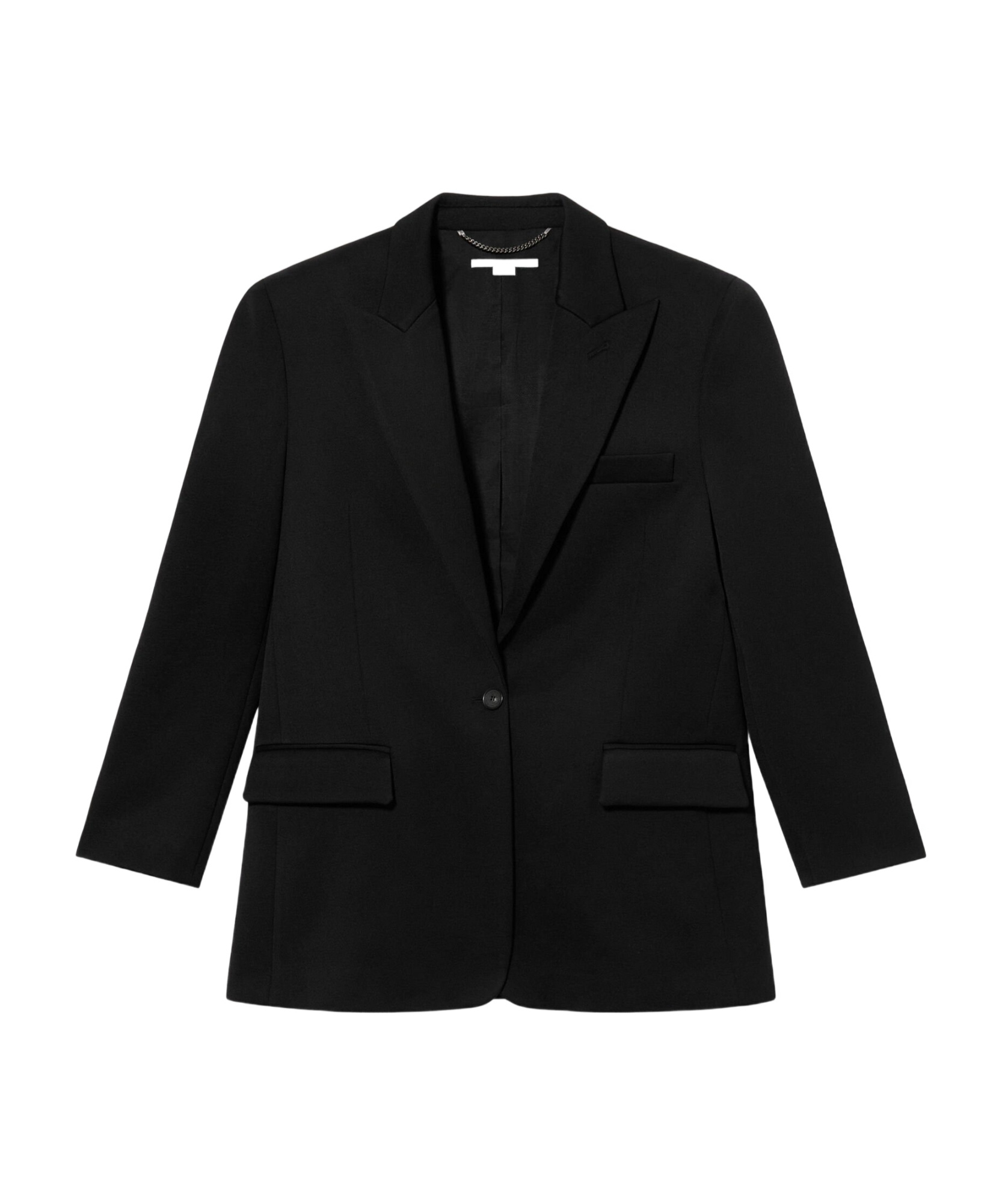 Stella Mccartney Single-breasted Blazer In Black