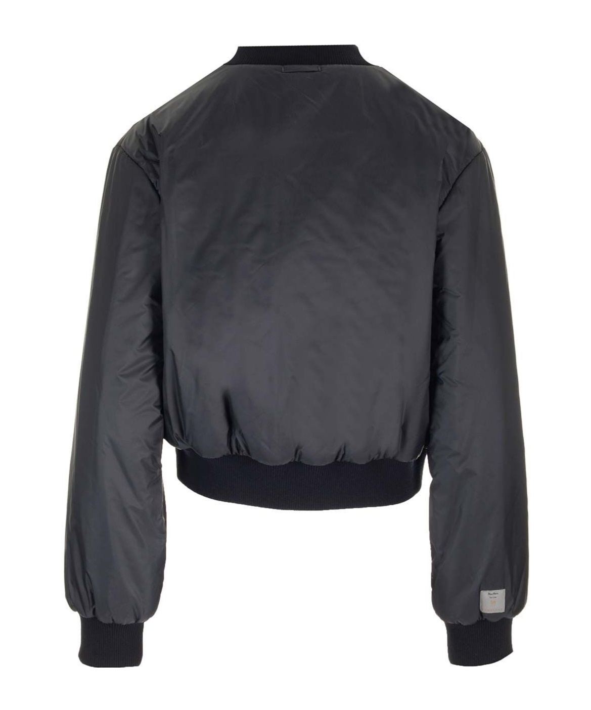 Max Mara Double-sided Casual Jacket In Black