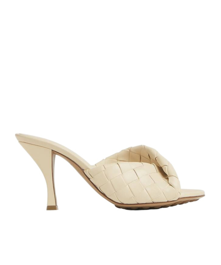 Shop Bottega Veneta Blink Mule In Nude