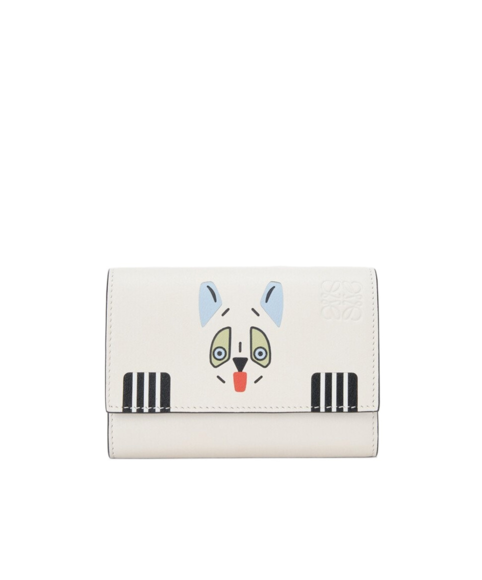 Loewe Logo Vertical Wallet In Multi