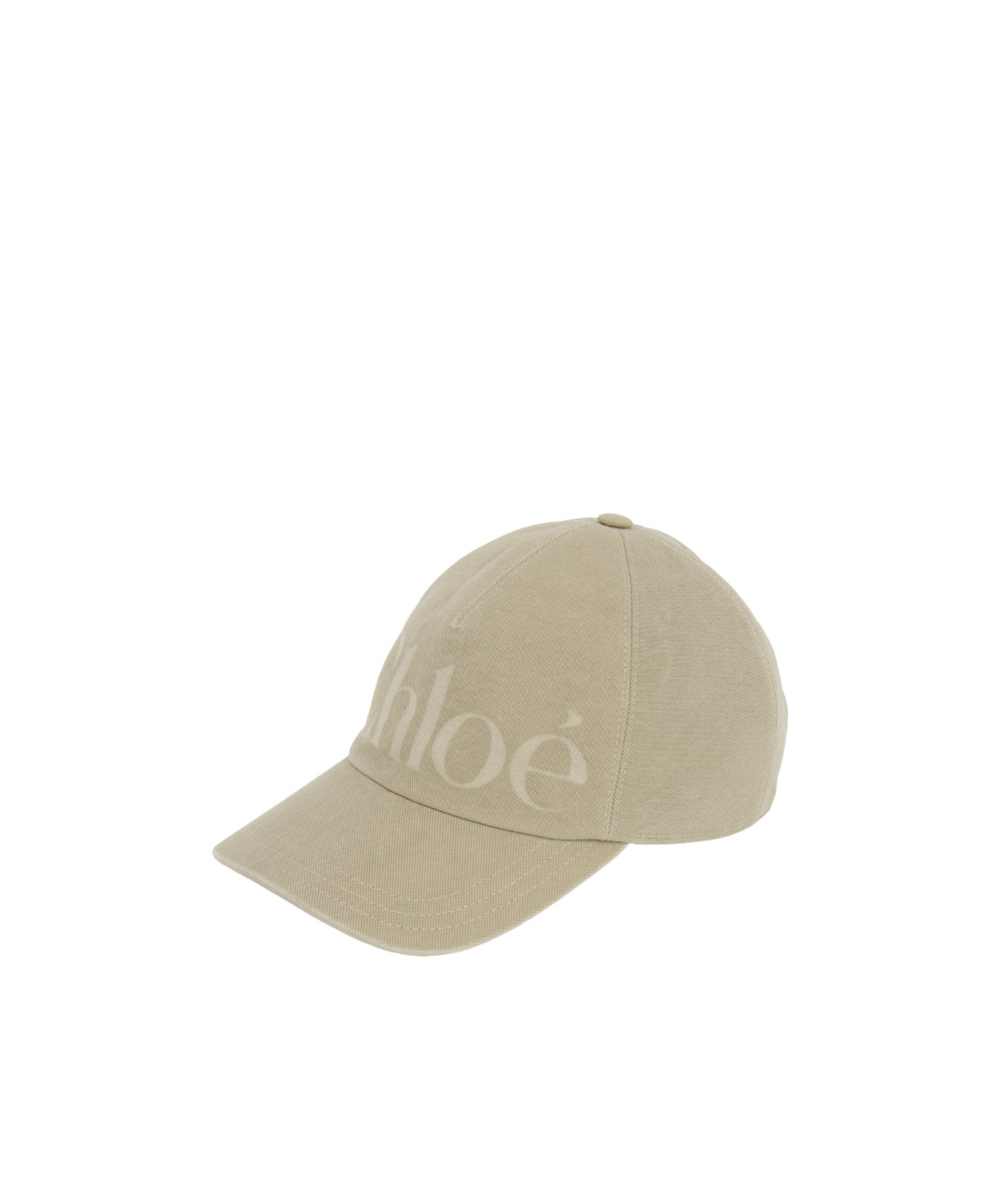 Chloé Cotton Cap Panelled Curved Brim