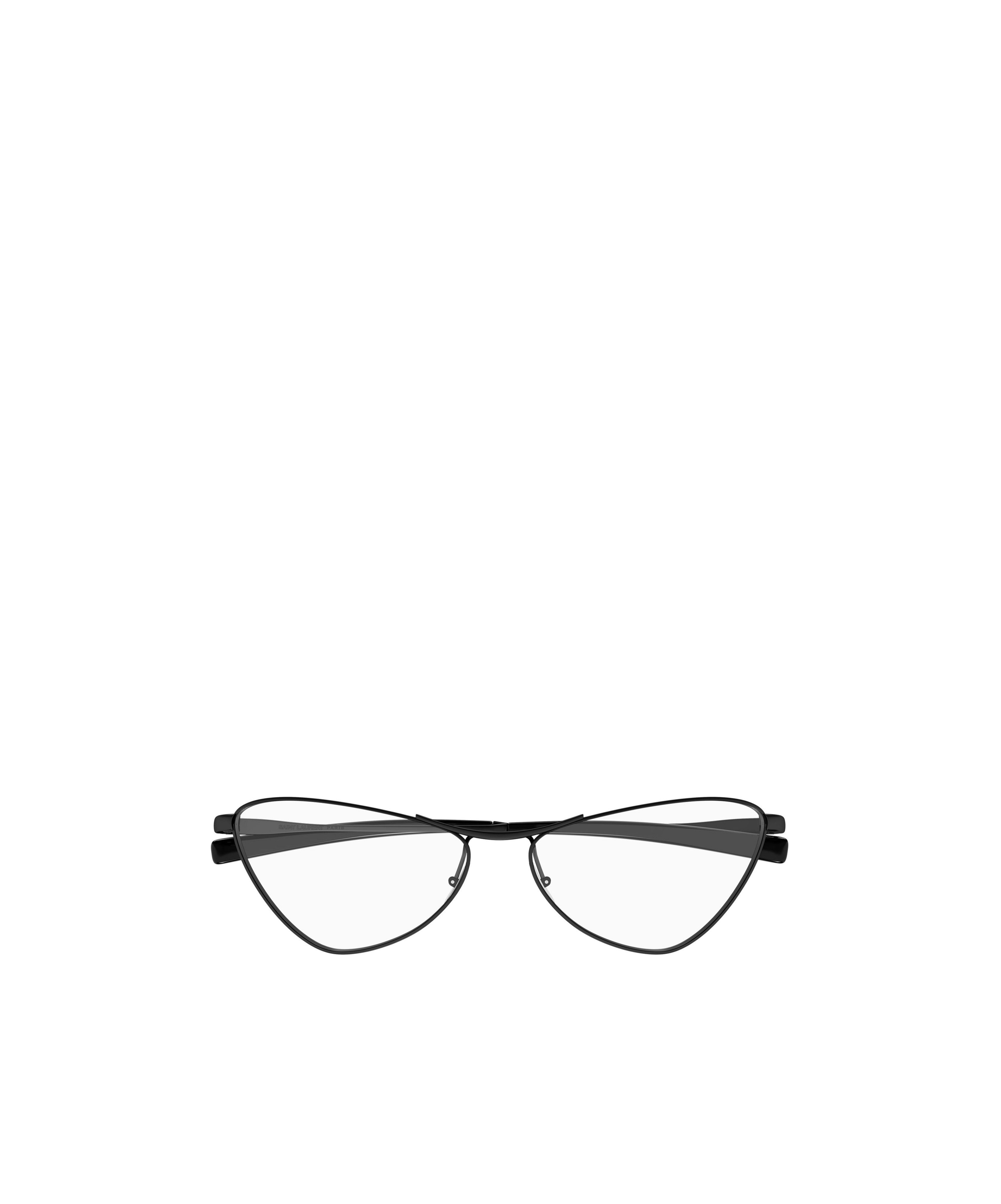 Saint Laurent Full Frame Plain Mirror In Black