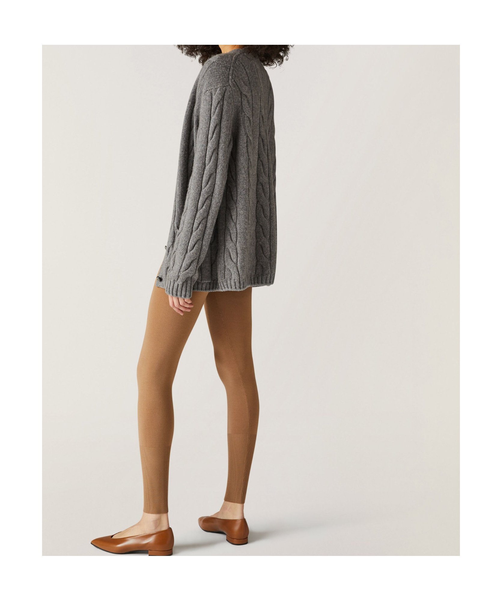 LORO PIANA NAPIER LONG-SLEEVED CASHMERE KNITTED CARDIGAN