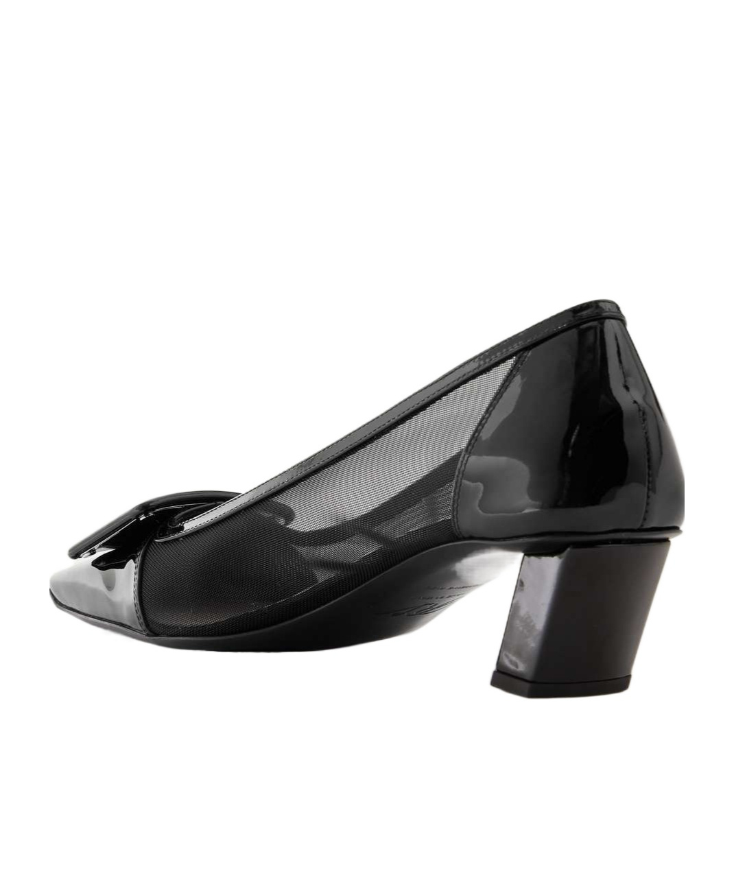 ROGER VIVIER BELLE VIVIER PUMPS IN PATENT LEATHER