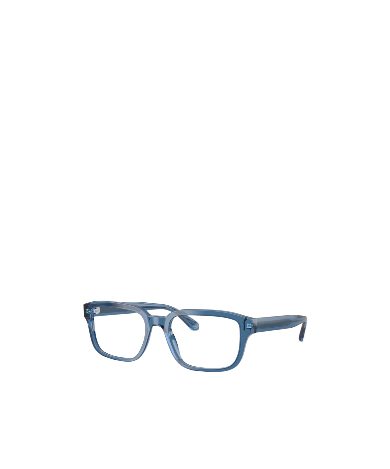 Emporio Armani Full Frame Plain Mirror In Blue