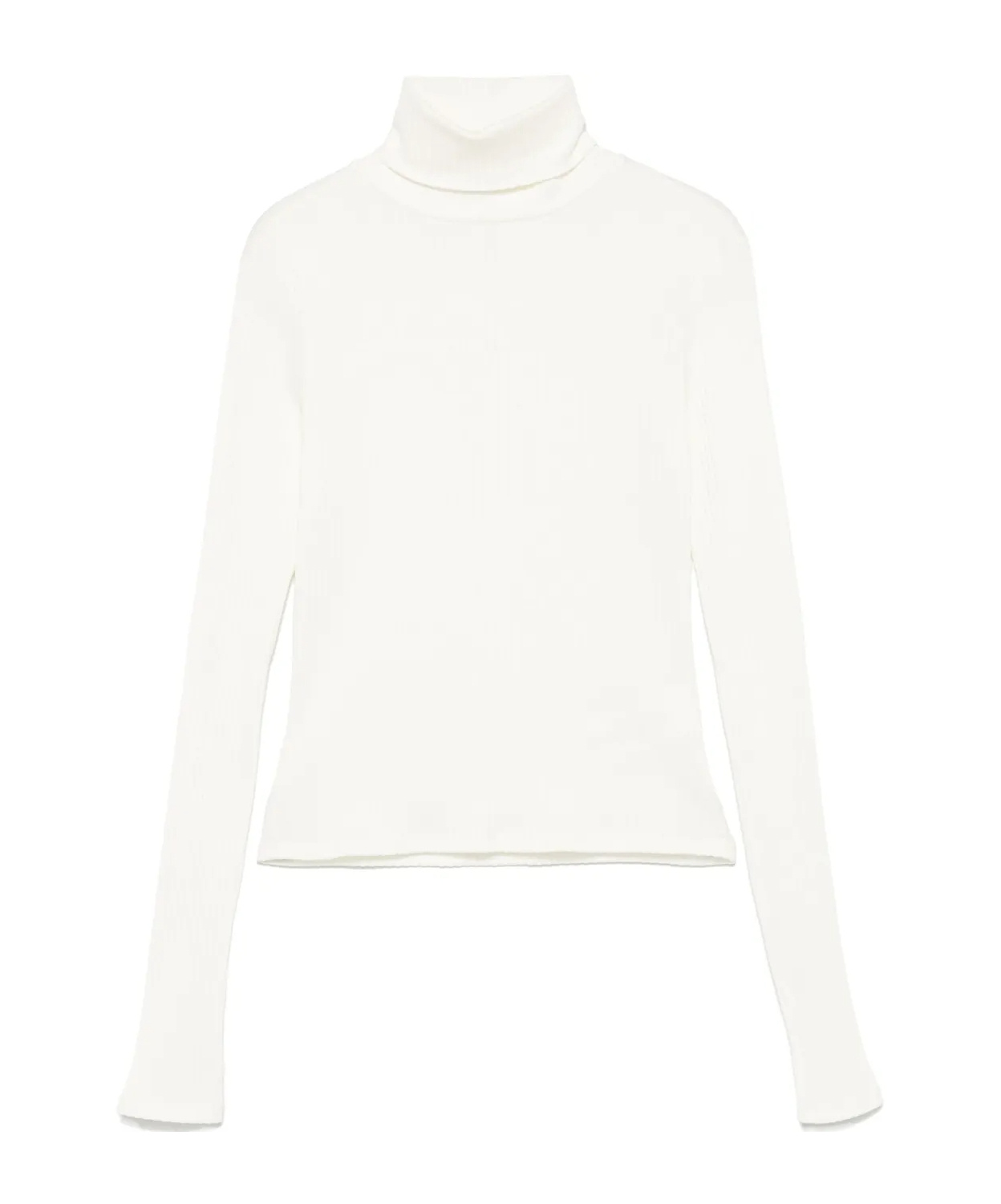 Re/done Ribbed Roll-neck Top
