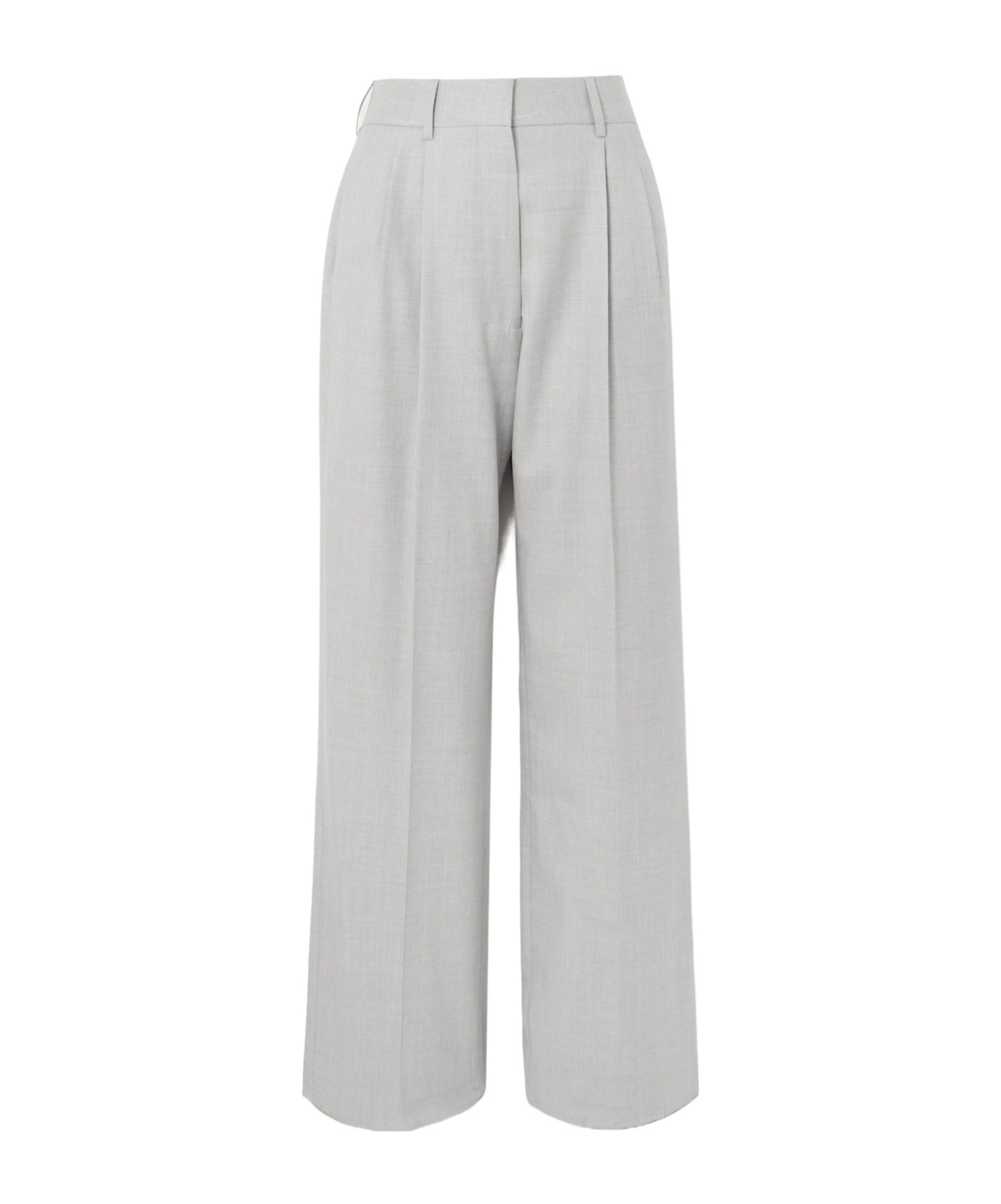 Blazé Milano Pleated Tapered Casual Pants In White