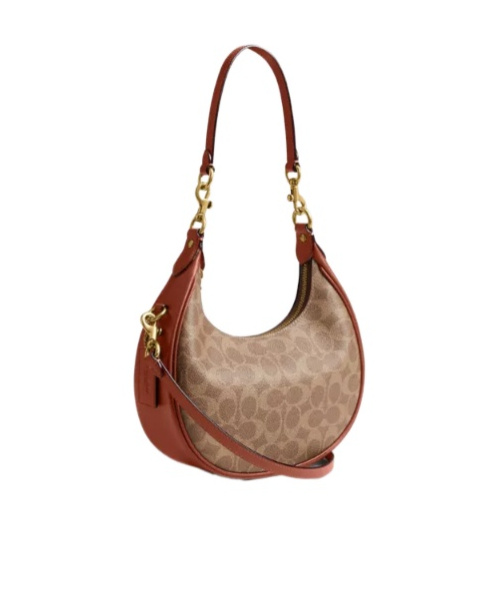 Coach Jonie Bag 22 In Signature Canvas In Brown