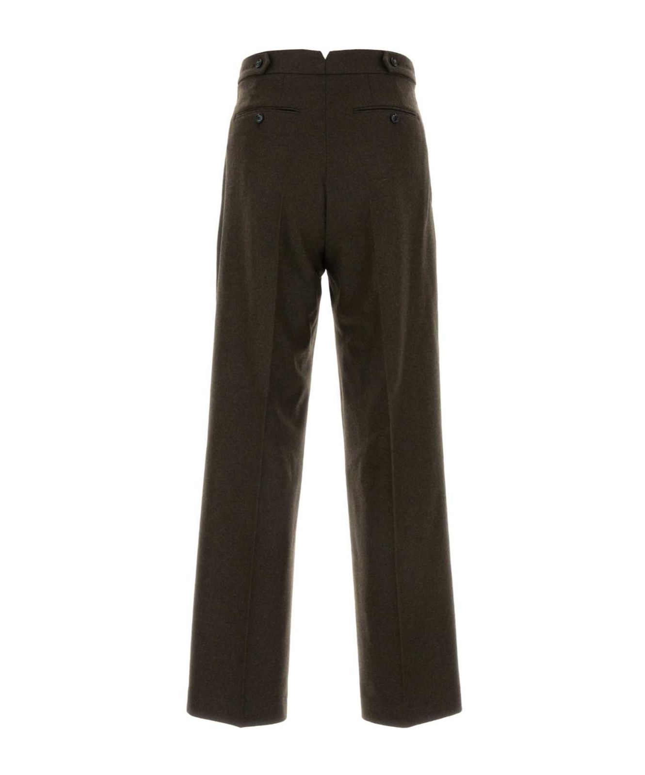 AMI ALEXANDRE MATTIUSSI AMI PARIS WIDE-LEG LARGE FIT TROUSERS