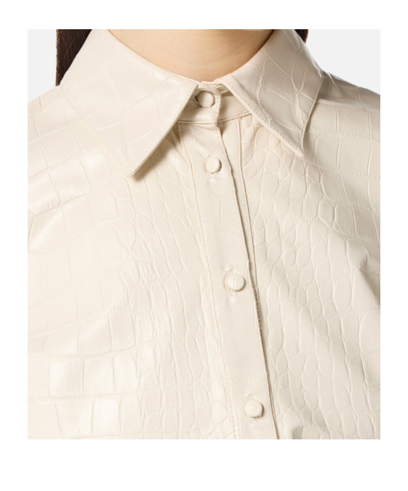 Elisabetta Franchi Printed Shirt In White