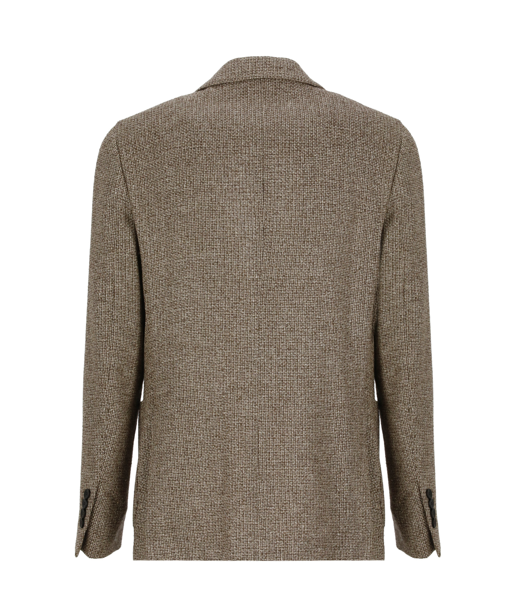 Shop Lardini Interwoven Single-breasted Blazer In Green