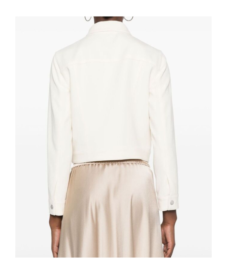 Theory Shrunken Jacket In White