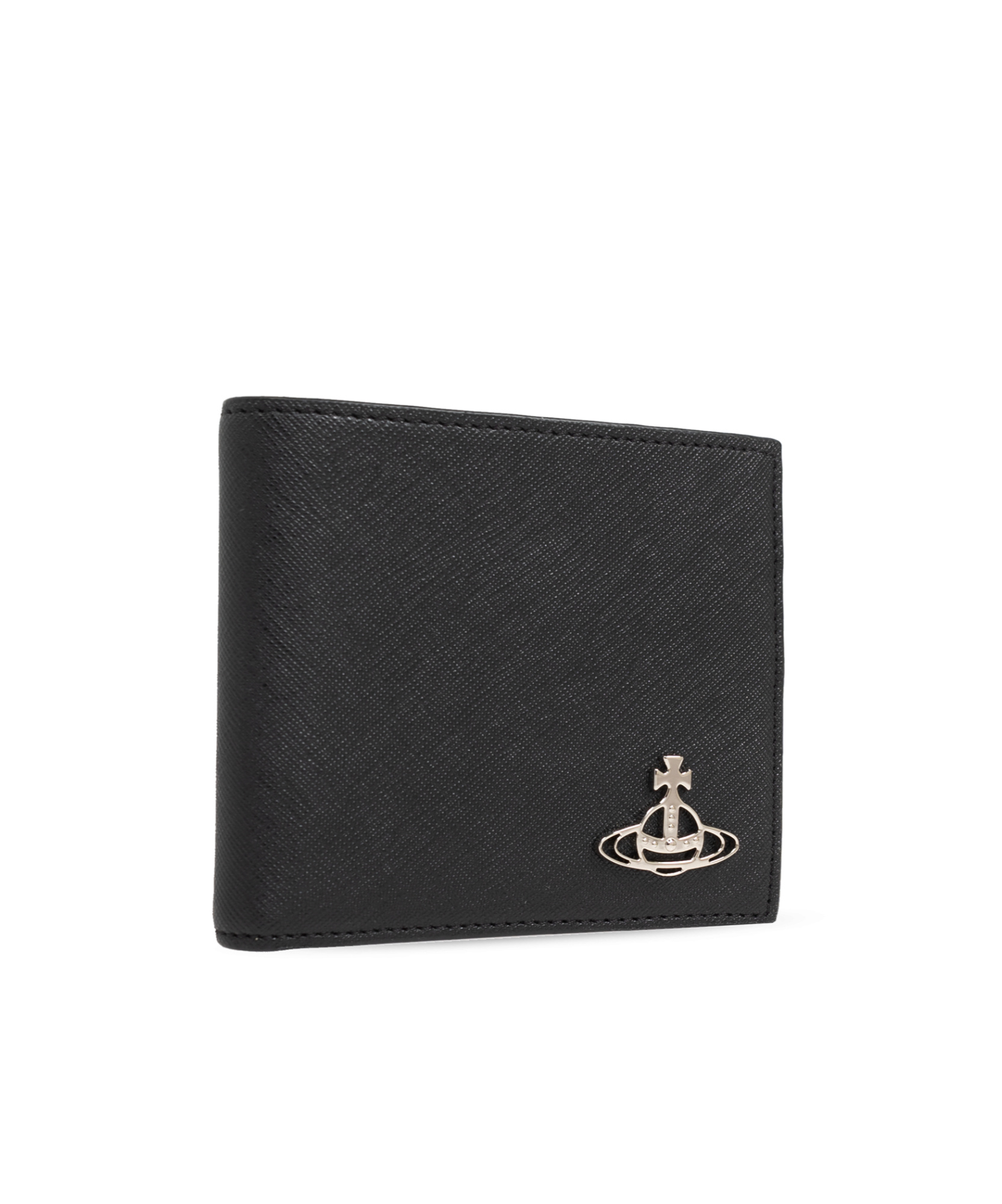 Vivienne Westwood Double-fold Wallet In Black